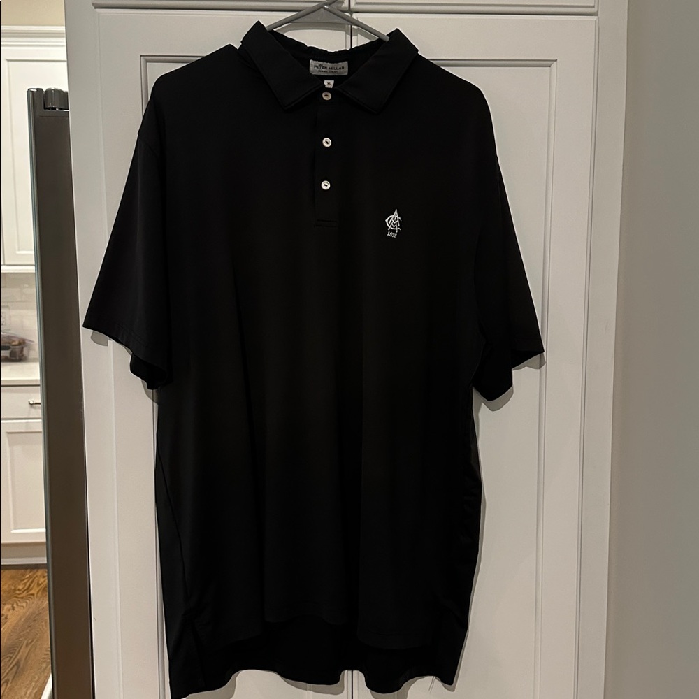 Peter Millar black polo, size XL
